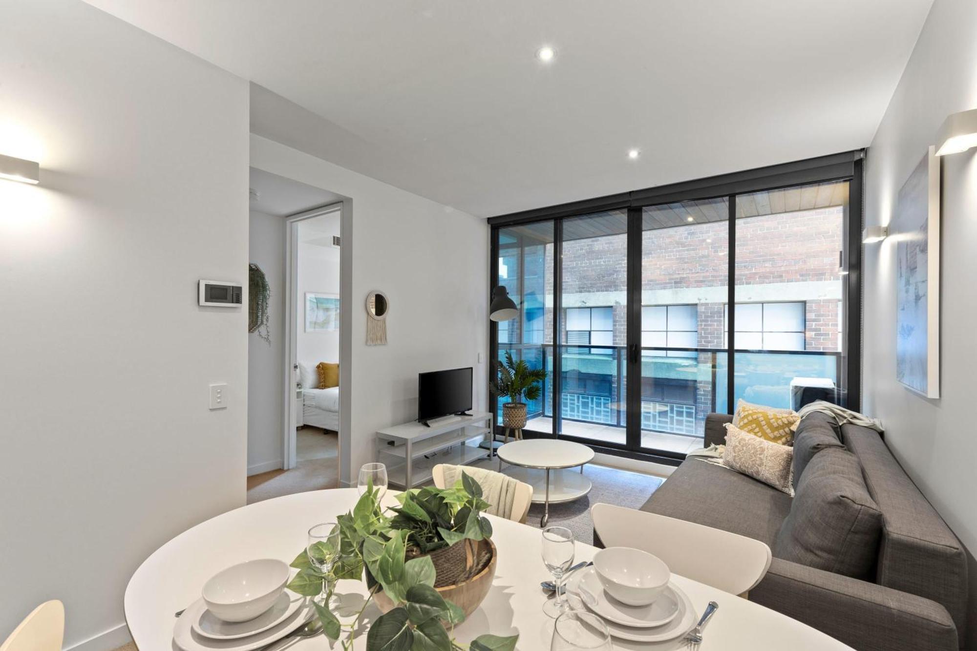A Chic & Comfy 2Br Apt Near Federation Square Melbourne Exterior photo